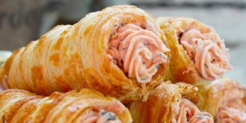 Секреты приготовления слоеных трубочек с селедочной массой 14