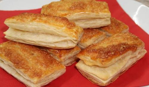 Простенькие Язычки с сахаром из слоеного теста: быстро и вкусно 23