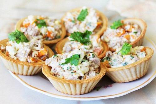 Простые, но вкусные начинки для тарталеток. 20 рецептов оригинальных тарталеток с начинками