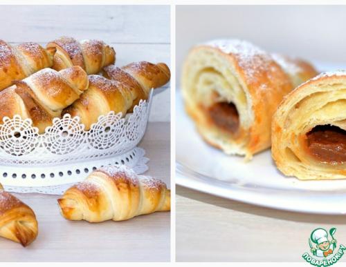 Слоеное дрожжевое тесто круассаны. Круассаны из слоеного дрожжевого теста