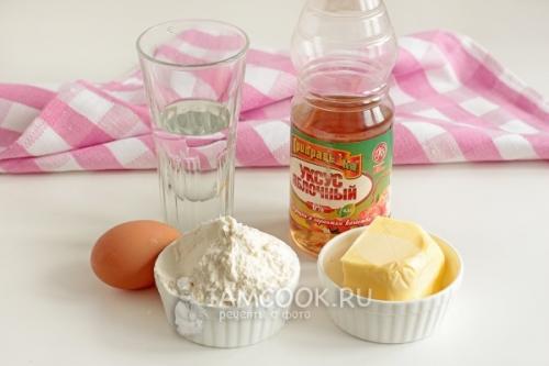 Слоёное тесто за 15 минут. Быстрое слоёное тесто за 15 минут 08