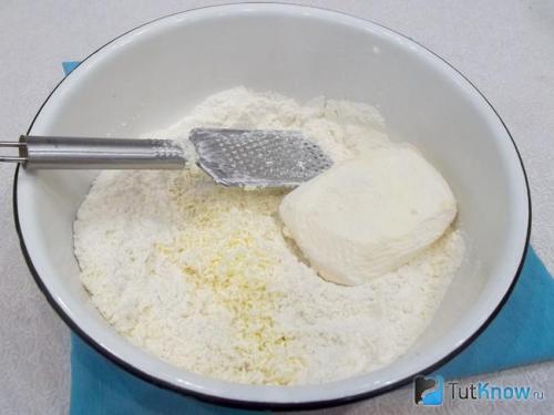 Слоёное тесто за 15 минут. Быстрое слоёное тесто за 15 минут 03