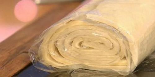 Слоеное тесто без яиц и масла! Удивительно!