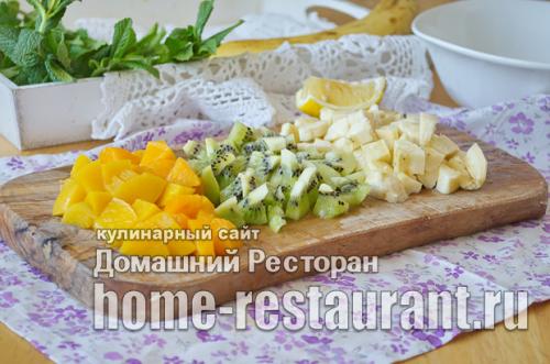Какие виды фруктов можно использовать для приготовления простых и вкусных тортов. Бисквитный торт с фруктами и сливками