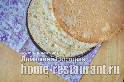 Какие виды фруктов можно использовать для приготовления простых и вкусных тортов. Бисквитный торт с фруктами и сливками