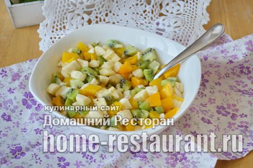 Какие виды фруктов можно использовать для приготовления простых и вкусных тортов. Бисквитный торт с фруктами и сливками