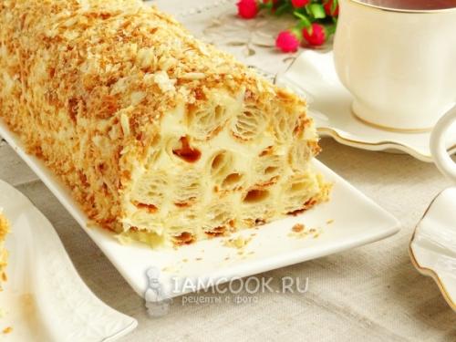 Заварный крем для торта полено: рецепт и советы 04