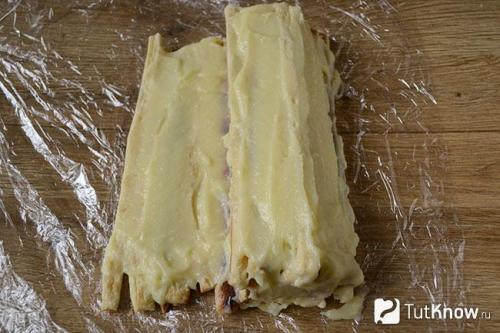 Вкусный слоеный торт Полено: рецепт и подсказки 07