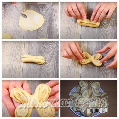 Красивая выпечка из дрожжевого теста. Учимся красиво скручивать и лепить дрожжевые булочки с начинкой