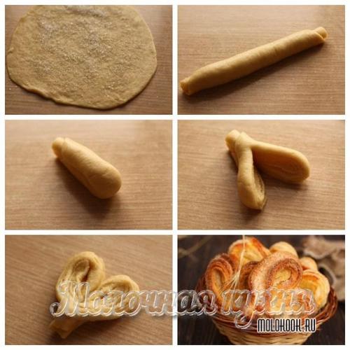 Красивая выпечка из дрожжевого теста. Учимся красиво скручивать и лепить дрожжевые булочки с начинкой