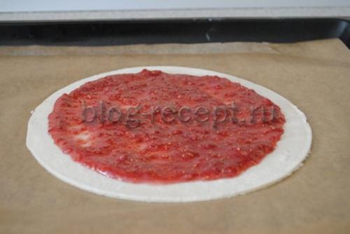 Пирог из слоеного теста с вареньем. Простой и быстрый пирог из слоеного теста с вареньем