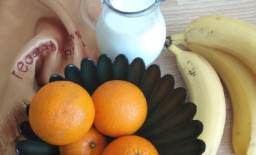 Смузи банан апельсин молоко. Смузи из банана и апельсина