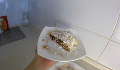 Штрудель с яблоками из бездрожжевого слоеного теста. Штрудель с яблоками из слоеного теста – самые вкусные рецепты