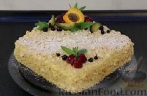 Наполеон из слоеного теста. В духовке, С фото, Торт Наполеон 03