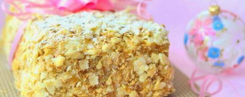 Торт Наполеон из слоеного теста со сливками. Торт Наполеон из готового слоеного теста – 8 рецептов в домашних условиях