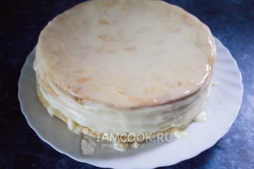 Торт Наполеон с вареной сгущенкой из готового слоеного теста. Ингредиенты 24