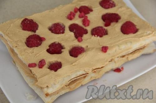 Торт Наполеон с вареной сгущенкой из готового слоеного теста. Ингредиенты 07