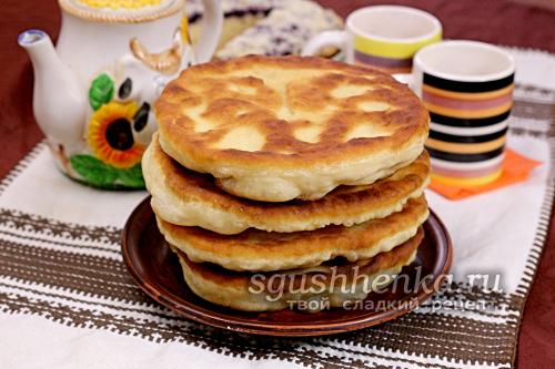 Рецепт пышек, как в детстве. Пышки жареные на сковороде, как у бабушки