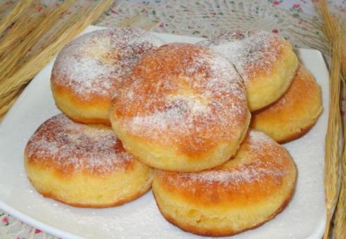 Рецепт бабушкиных пышек. Пышки на кефире. Простые и вкусные рецепты