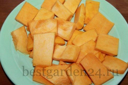 Что приготовить из тыквы. Тыквенная запеканка 03