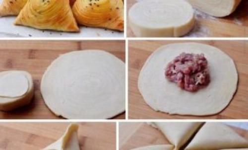 Как сделать слоеное тесто для самсы. Слоеное дрожжевое тесто