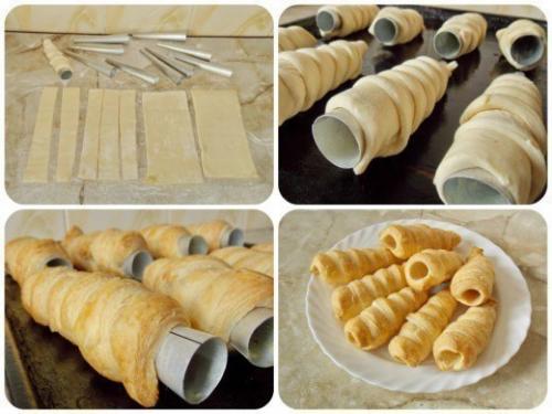 10 рецептов из слоеного теста. 10 рецептов из слоёного теста