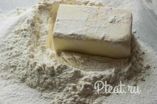 Рецепт быстрого слоёного теста. Ингредиенты: 27