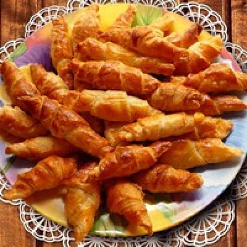 Пять самых быстрых рецептов слоеных трубочек. Трубочки из слоеного бездрожжевого теста