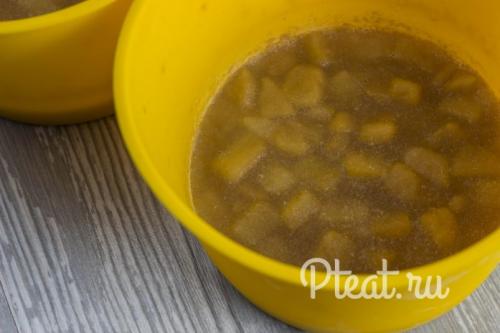 Можно ли использовать смузи из яблок в качестве начинки для пирожных или тортов. Яблочный компоте для торта