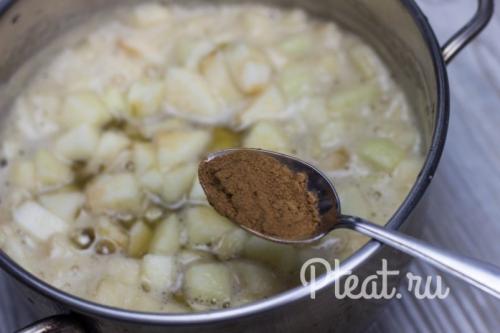 Можно ли использовать смузи из яблок в качестве начинки для пирожных или тортов. Яблочный компоте для торта