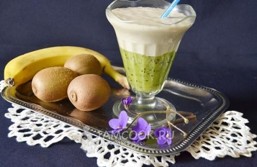 Вкусный и простой: рецепт коктейля Банан и Киви без блендера 06 Вкусный и простой: рецепт коктейля Банан и Киви без блендера 06