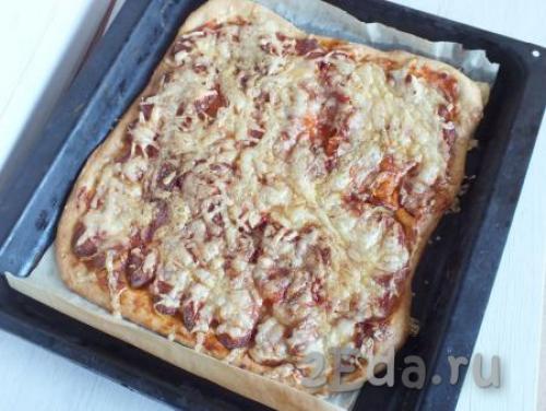 Пицца из слоеного теста без дрожжей в домашних условиях. Как приготовить? 34