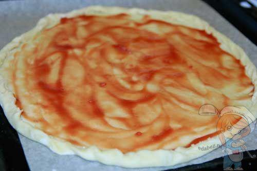 Пицца из слоеного теста без дрожжей в домашних условиях. Как приготовить? 01