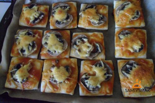 Пицца из слоеного теста без дрожжей в домашних условиях. Как приготовить? 24