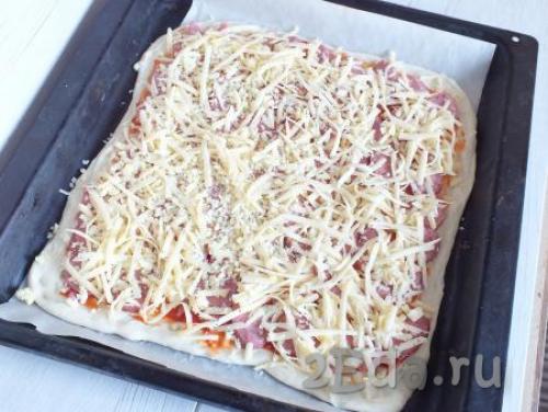 Пицца из слоеного теста без дрожжей в домашних условиях. Как приготовить? 33