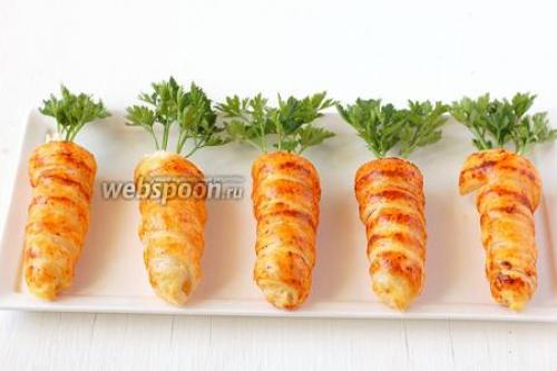 Трубочки с заварным кремом из слоеного теста. Трубочки с белковым заварным кремом 14