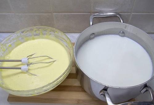 Трубочки с белковым кремом в домашних условиях. Слоеные трубочки с заварным кремом