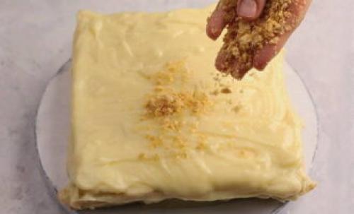 Торт из слоеного теста. Торт Наполеон из готового слоеного теста – 8 рецептов в домашних условиях