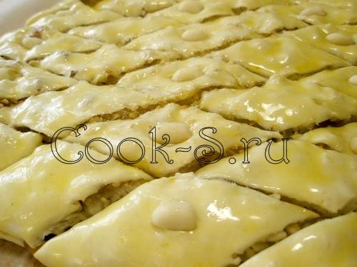 Пахлава из слоеного теста. Ленивая пахлава из покупного слоеного теста 38