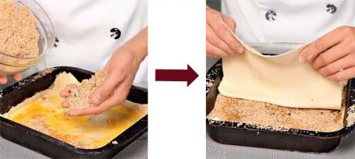 Пахлава из слоеного дрожжевого теста. Готовим армянскую пахлаву в домашних условиях: вкуснейший рецепт из готового слоеного теста с фото