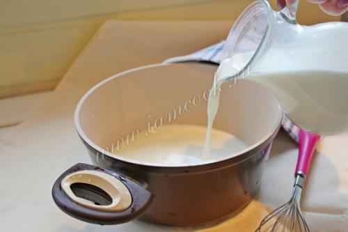 Вкусный рецепт: Полено из слоеного теста с заварным 18