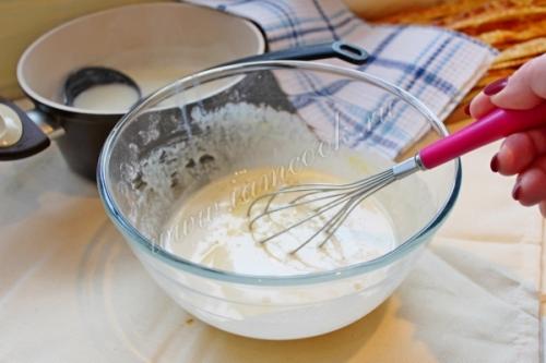 Вкусный рецепт: Полено из слоеного теста с заварным 22