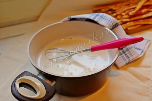 Вкусный рецепт: Полено из слоеного теста с заварным 23