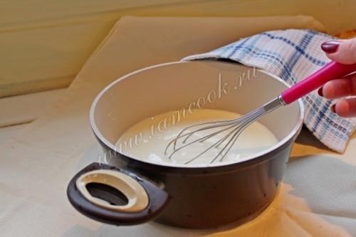 Вкусный рецепт: Полено из слоеного теста с заварным 19