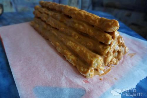 Как хранить Полино торт из слоеного теста с вишней. Рецепт: Торот Поленница из слоеного теста со сливочным кремом из вареной сгущенки - по мотивам торта Монастырская изба