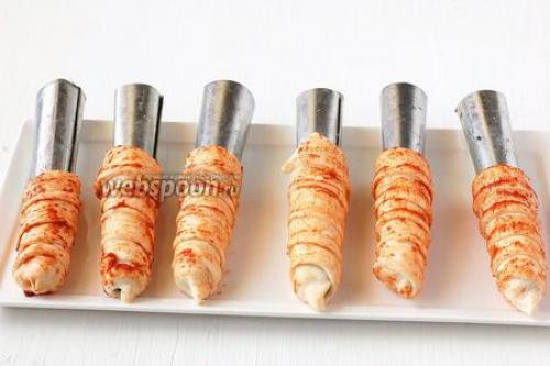 Как приготовить трубочки из слоеного теста. Трубочки из слоеного теста с белковым кремом 31