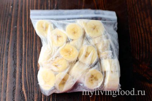 Можно ли использовать замороженный банан для более густого коктейля. Замороженные бананы
