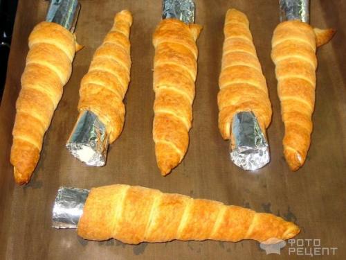 Дрожжевые трубочки с белковым кремом. Рецепт: Трубочки из слоеного дрожжевого теста - с белковым кремом