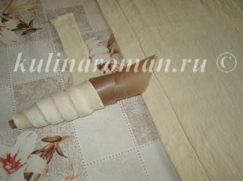 Трубочки с белковым кремом в домашних условиях. Ингредиенты: