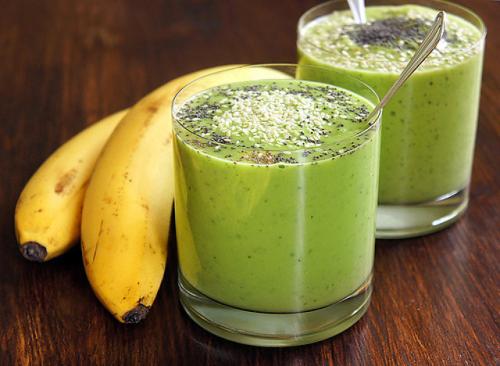 Рецепт смузи с бананом и киви. Готовим смузи из банана и киви